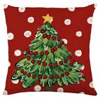 Christmas Cushion Cover Pillowcase Gnome Ornament 2023 New Year Gifts 45x45cm