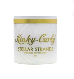 KINKY-CURLY STELLAR STRANDS HYDRATING DEEP TREATMENT 8 Oz - Picture 1 of 3