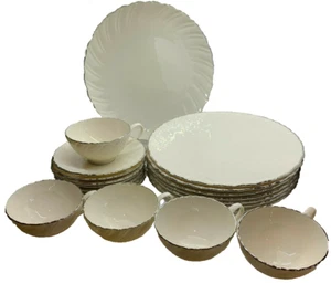 Lenox Weatherly Fine China 8 piatti 5 tazze piattini 2 set 20 pezzi USA - Foto 1 di 10