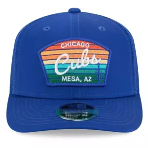 Chicago Cubs New Era 2025 Spring Training 9SEVENTY Stretch-Snap Trucker Hat -NWT - Picture 1 of 4