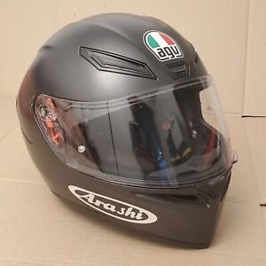 AGV K1 DOT Size ML (58) Motorcycle Helmet 0T45H- Matte Black. Estate Find. 