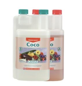 2L Canna Coco (2 Part 1L A + 1LB) Nutrients - Coco/Coir Plant Base Feed/Food