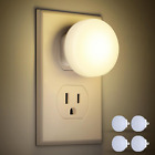 LED Night Lights Plug into Wall 5-Pack, Plug in Nightlight Soft White with Light