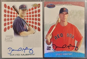 2) DAVID MURPHY 2004 Topps Finest & Bowman's Best Auto RC - Picture 1 of 2