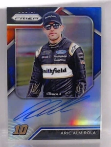 2018 PANINI PRIZM ARIC ALMIROLA AUTO REFRACTOR /125 #DS-AA NASCAR MSM - Picture 1 of 2