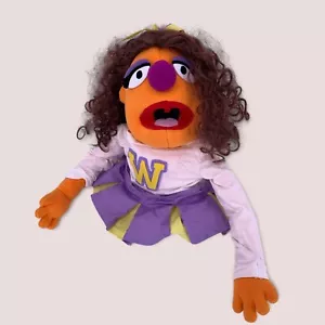 FAO Schwarz Whatnot Workshop Muppet Orange Body Female Cheerleader Outfit - Picture 1 of 20