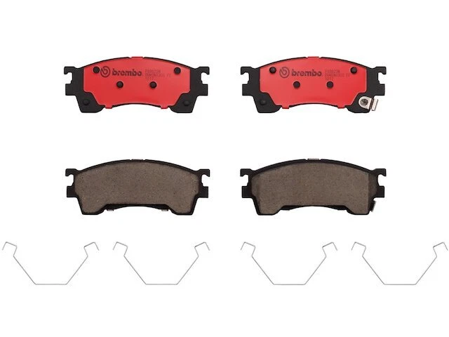 前刹车片套装适用于 1999 - 2003 年马自达 Protege 2002 2000 2001 VK543PY — 第 1/1 张图片