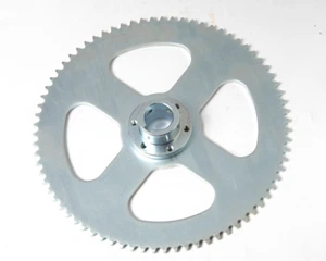 Kettenrad #35 Fix Antrieb mit gleichschließend Achswelle Nabenadapter 75T 6 Loch Wellengröße 1" - Bild 1 von 10