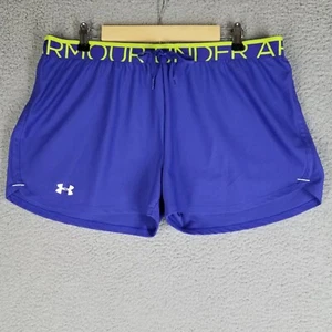 Under Armour Laufshorts Damen XL Active Workout Gym Gummibund Lila - Bild 1 von 10