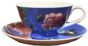 Tea Cup & Saucer Cornflower Blue - Anna Chandler - Bild 1 von 1