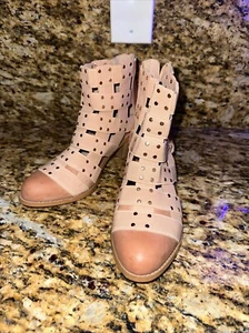 Free people Studded vegan highland ankle boot Sz/ 9 - Picture 1 of 12