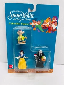 Vintage Snow White Collectible Figures Set New with Dopey & Witch Mattel BIN 33 - Picture 1 of 7