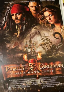 Pirates Of The Carribean Dead Man’s Chest Vintage Poster 24 X 36 - Picture 1 of 1