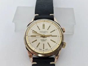 RELOJ SENI Alarma - Mecánico - 17 Joyas - Estuche Enchapado en Oro - Imagen 1 de 10