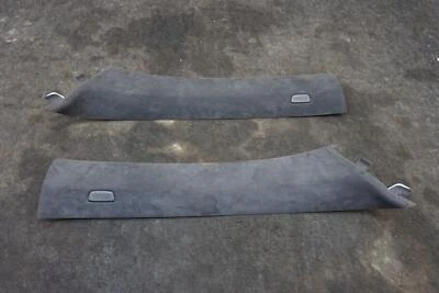 Juego Panel de moldura interior izquierdo y derecho pilar A Alcantara 51437355327 BMW 750i G12 Foto 1 de 3