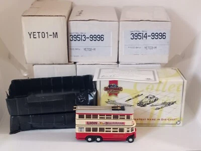 MATCHBOX COLLECTIBLES Trolleys Trams & Buses European Transit Set of 6 Vtg NIB - Image 1 of 4