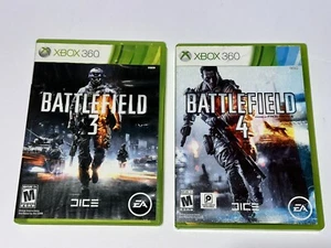 Battlefield 4 & Battlefield 3 Microsoft Xbox 360 Bundle Of 2 Games - Picture 1 of 15