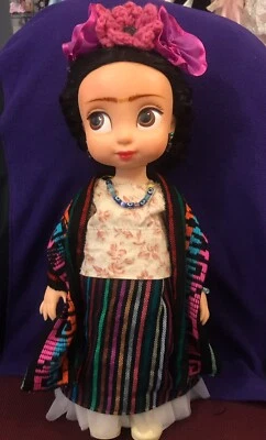 Frida Kahlo Ooak Custom Animator disney doll - Arts Repaint Collector - Image 1 of 4