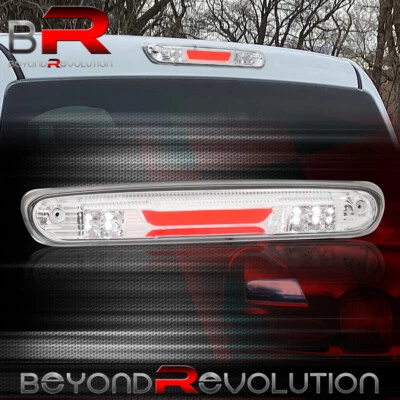 For 2009-2010 Hummer H3T LED 3RD Stop Light Top Center Mount Tail Lamp Bar Clear Foto 1 de 4