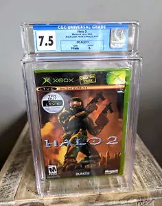NEW ✹ Halo 2 Original Xbox Game ✹ CGC 7.5 B+ GRADED ✹ SEALED VGA WATA - Picture 1 of 8