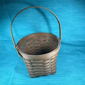 Longaberger Tall Basket 1993 Excellent Condition 8"x9.5”x 9.5” Signed - Picture 1 of 9