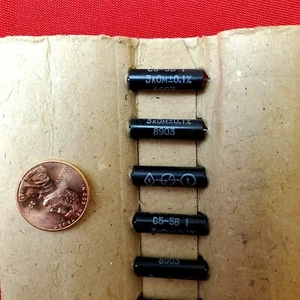 1K 1kOm 0,2% 1W resistenza a ferite filo assiale precisione MIL Unione Sovietica 2 pz - Foto 1 di 6