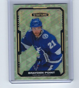 2021-22 Upper Deck Stature Design Variant Brayden Point #37/65