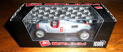 1/43 BRUMM Auto Union F1 Tipo C Ruote Gemellate #6 Temporada 1936 Hans Stuck R110 Foto 1 de 3