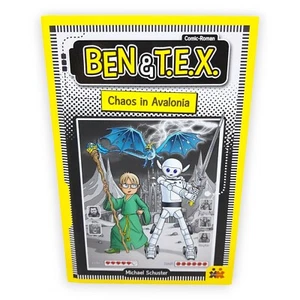 Ben und T E X Chaos In Avalonia Comic Roman Michael Schuster Online Rollenspiel - Bild 1 von 2