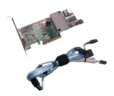 LSI SAS 9271-4i MegaRAID 6 Gb/s PCIe x8 Controller Full Profile inkl. 1x Kabel - Bild 1 von 4