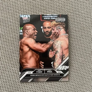 2024 Mike Tyson - Jake Paul Topps NOW® - Picture 1 of 3