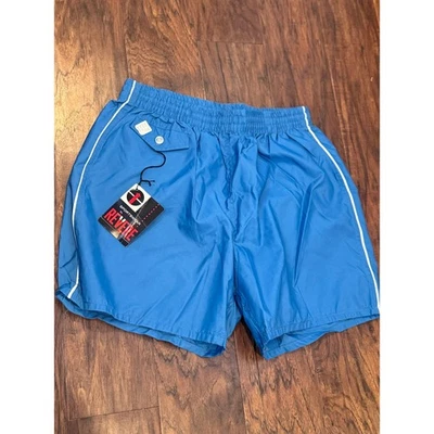 Nuevo de Lote Antiguo Ropa Deportiva por Revere Hombres Bañador Pantalones Cortos M 34-36 Bolsillo Forrado Años 50/60 Foto 1 de 4