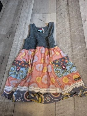 Vestido Matilda Jane Niñas Personaje Cuenta Maya Floral Rosa Retazos Talla 4 Foto 1 de 4