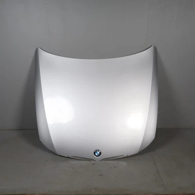 2006-2008 BMW 325i 328i 330i 335i E90 Sedan Hood Silver 41617140729 OEM Used - Image 1 of 4