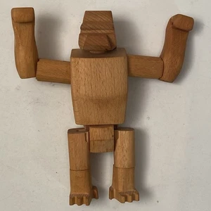 David Weeks Studio Areaware Hanno il gorilla designer in legno arte scimmia scimmia - Foto 1 di 5