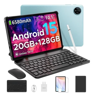 Tab A9 Pro Android 15 Tablet,10 Pollici Tablet con Tastiera,20GB+128GB/2TB TF,6... - Foto 1 di 9