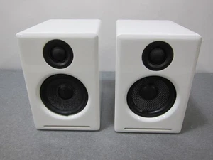 Audioengine A2+ A2 Plus weiß Lautsprecher Paar - FÜR ERSATZTEILE/REPARATUR - UNGETESTET - Bild 1 von 6