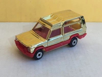 Matchbox Matra Rancho 1:60 GOLD CHROME / red interior 1982 Bulgarian base ERROR - Image 1 of 4