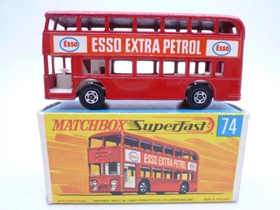 VINTAGE MATCHBOX SUPERFAST No.74b DAIMLER FLEETLINE BUS IN ORIGINAL BOX 1970 - Image 1 of 4