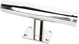 Edelstahl Turnier Stil Angelrutenhalter Spiegel montiert 90 Grad - Bild 1 von 11