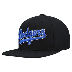 Hombre Mitchell & Ness Negro Los Angeles Dodgers Colección Cooperstown Básico - Imagen 1 de 5