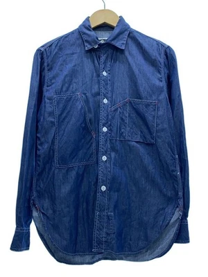 Engineered Garments Long Sleeve Denim Shirt XS Indigo #EK AEA - Image 1 of 4