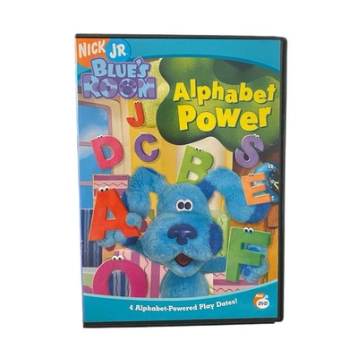 Blue's Room: Alphabet Power (2005) Nick Jr Blue's Clue DVD Full Screen Tested Foto 1 de 3
