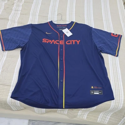 Houston Astros Jose Altuve Space City Connect Jersey Mens 3XL Hard To Find 338 - Image 1 of 2