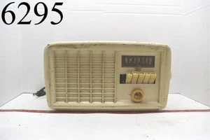 Radio estéreo baquelita vintage años 40 salas tubo de línea aérea coleccionable electrónico 40 - Imagen 1 de 12