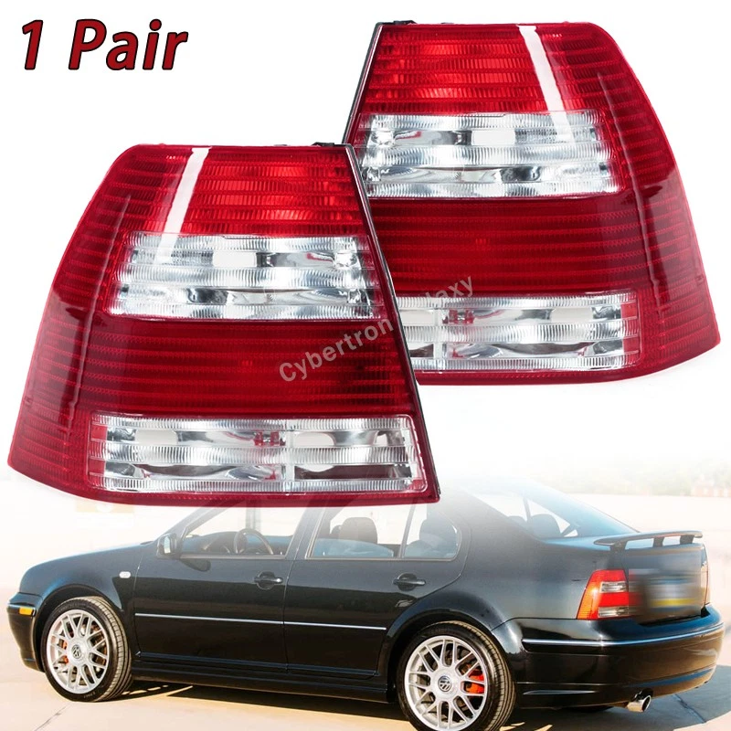 Luz trasera izquierda y derecha para Volkswagen VW Jetta MK4 GLI sedán 2002-2007 sin bombilla Foto 1 de 4