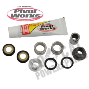 1998-2015 Kawasaki KX 100 Dirt Bike Pivot Works Rear Shock Absorber Bearing Kit - Picture 1 of 2