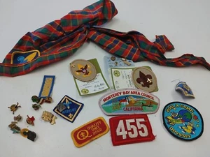 Lot of Boy Scout Patches and Pins Early 2000 Monterey Bay, CA - Picture 1 of 4