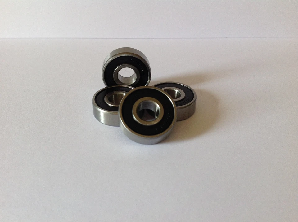 4 x Gummi versiegelte Roller Radlager - knackig, JD Bug, Ratte, Kugel, Stunt