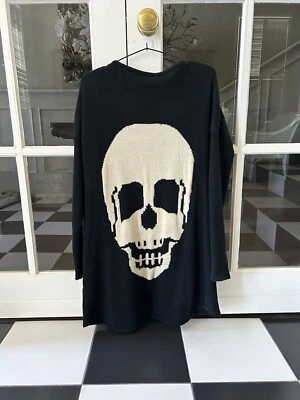 Cárdigan negro Skull Head  Foto 1 de 2